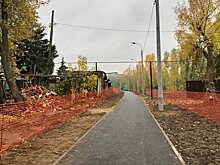 В Казани завершили строительство пешеходного тротуара по улице Назарбаева