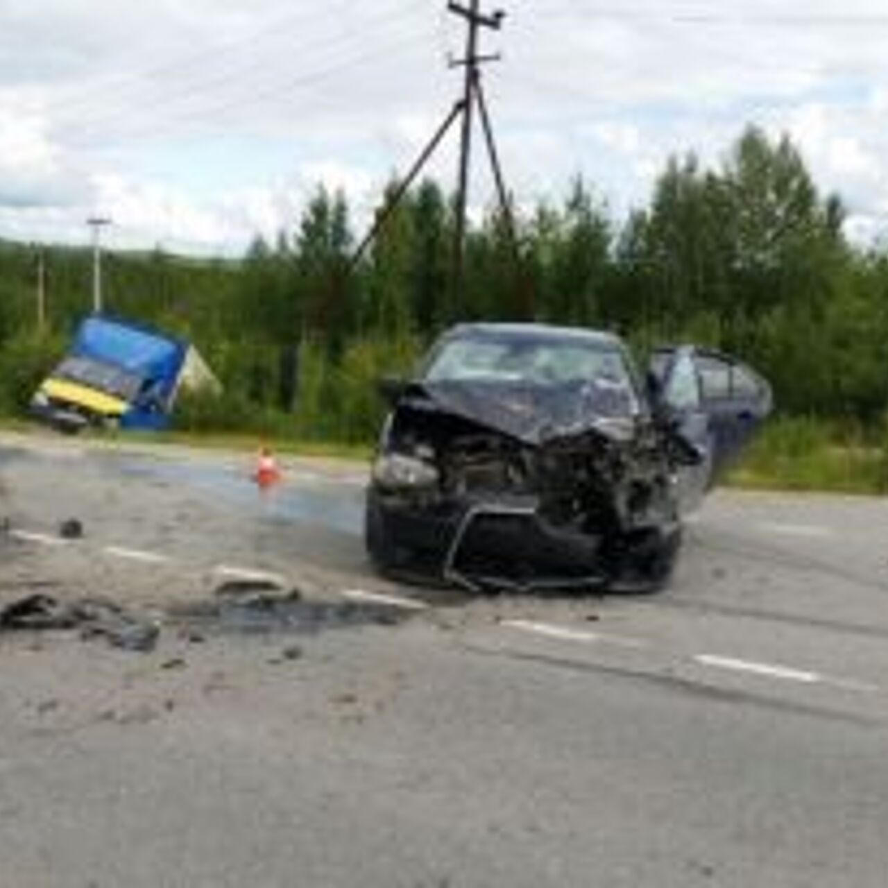 Четыре человека пострадали в ДТП на дороге «Нягань – Унъюган» - Рамблер/авто