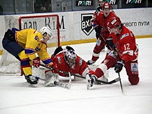 Хоккеисты «Ижстали» выиграли домашний матч, забив один гол