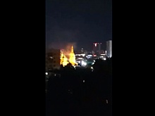 В центре Челябинска загорелась церковь