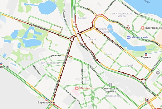 Пятничные пробки сковали выезды из Нижнего Новгорода вечером 11 июля