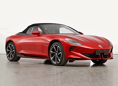 Фото электрического родстера MG Cyberster появились за неделю до мировой премьеры