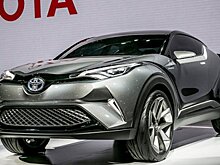 СМИ назвали срок старта продаж кроссовера Toyota C-HR в России