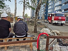В Краснодаре полностью потушили пожар на крыше 24-этажного дома