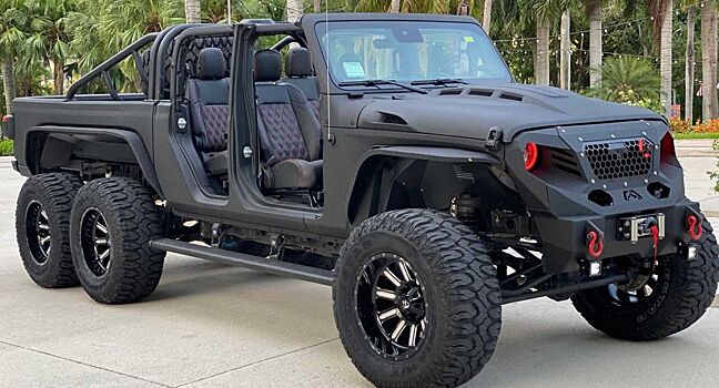 Полноприводный Jeep Gladiator 6×6 готов к апокалипсису