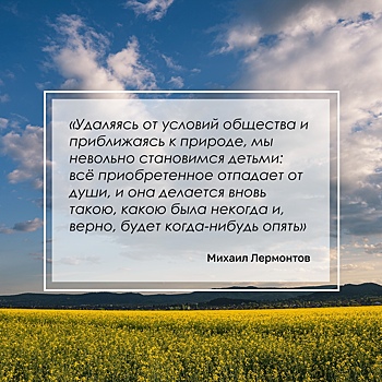 Департамент природопользования подготовил подборку цитат великих русских поэтов и писателей о природе