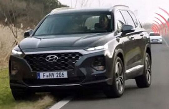 Hyundai выпустил видеоролик с Santa Fe 2019