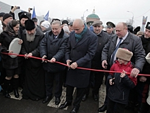 Новый мост открыт в Лебедяни Липецкой области