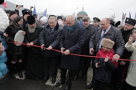 Новый мост открыт в Лебедяни Липецкой области