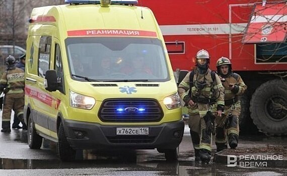 В результате ДТП на Мамадышском тракте в Казани загорелась "Газель"