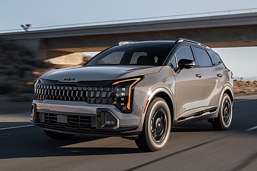В США прошла премьера нового Kia Sportage. Авто сняли на фото