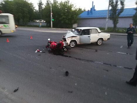 28-летний мотоциклист погиб в ДТП на Московской