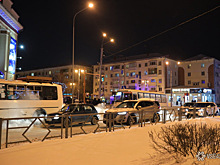 Кемеровчанин поделился фотографиями с "проблемного" перекрестка 