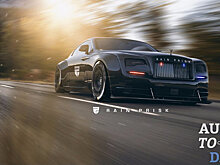 Дизайнеры создали эскизы роскошного полицейского крейсера Rolls-Royce Wraith