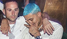 Кайл Кузма покрасил волосы в голубой цвет