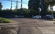 В Курске столкнулись 3 автомобиля