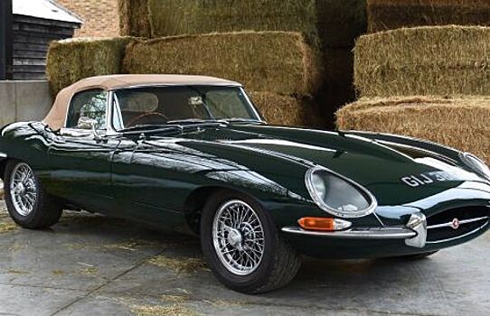 В США выставлен на продажу шикарный раритетный Jaguar E-Type