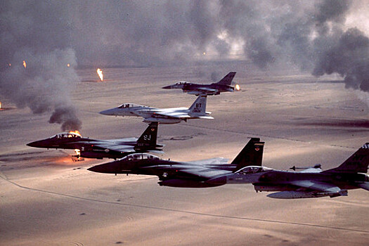 CENTCOM сообщил о прибытии истребителей F-15E Strike Eagle на Ближний Восток