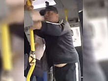 В Подмосковье приезжий устроил дебош в автобусе и попал на видео