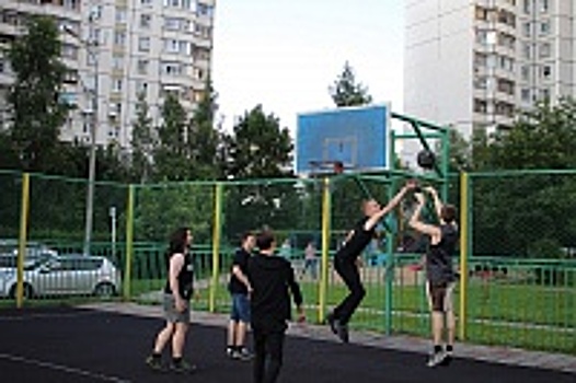 В Крюково состоялся матч открытого первенства по стритболу