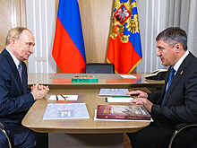 Путин встретился с губернатором Пермского края Махониным