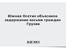 Южная Осетия объяснила задержание восьми граждан Грузии