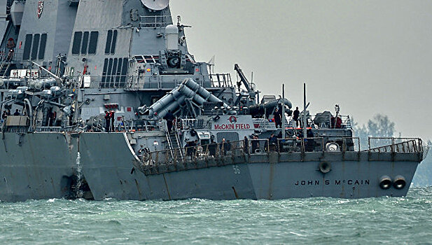 Обнаружены тела пропавших моряков с эсминца "Джон Маккейн"