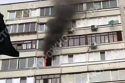 МЧС: на юго-востоке Москвы произошел пожар в жилом доме