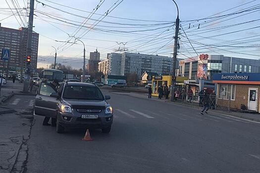 В Новотроицке KIA Rio сбила пешехода