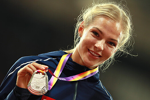 Клишина заняла первое место в прыжках в длину на международном турнире