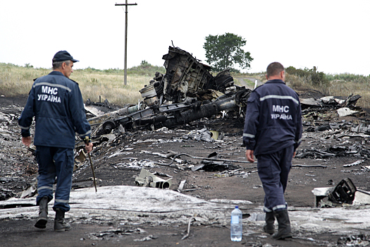 «Алмаз-Антей» рассказал о спутниках США над Донбассом в момент гибели MH17