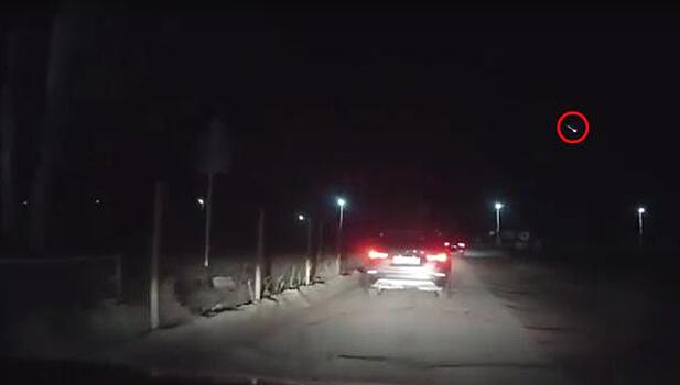 В Марий Эл водитель разглядел НЛО в метеорите