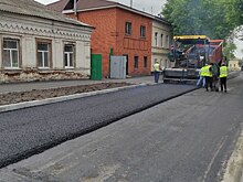 В Оренбурге завершается ремонт дороги на улице Чернореченской