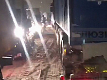 ДТП с фурами привело к многодневной пробке в Шушарах