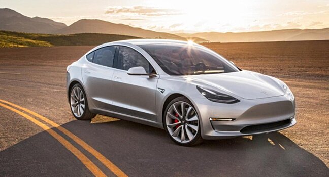 Компания Tesla во всём мире продала более 1 000 000 электрокаров Tesla Model 3