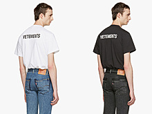 Vetements предложил модникам футболку за 150 долларов