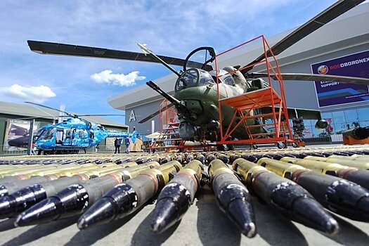 Вертолет Ми-35М получит бортовой пулемет "Корд" и ракеты С-13