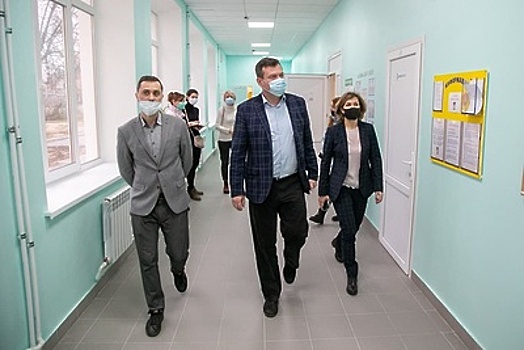 Врип главы Коломны Александр Гречищев проверил школу «Надежда» после ремонта