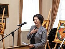 Хироко Кодзуки написала православную икону для Раифского монастыря