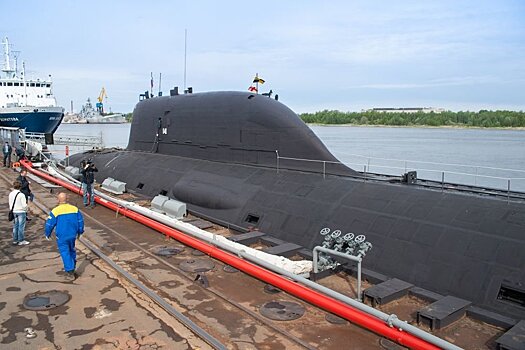 Новая подводная лодка "Казань" выйдет в море в июле 2019 года