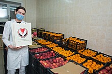 Медикам больницы в Удмуртии передали к Новому году более 2 тонн фруктов