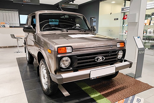 Lada Niva Legend вошла в тройку самых популярных SUV в мае