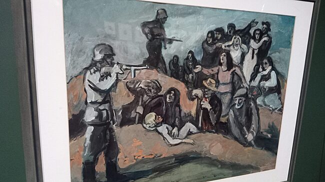 В Курске открылась выставка Меира Аксельрода «Немецкая оккупация»