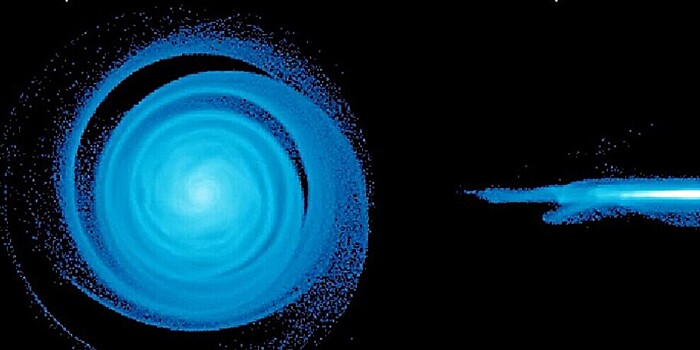 В древней галактике заметили сейсмическую волну