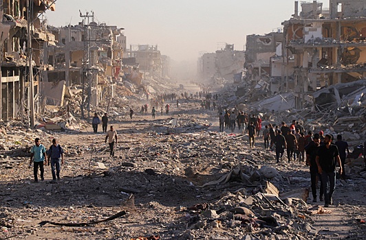 Израиль остановил все поставки гуманитарной помощи в Газу