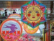 Более 220 декоративных конструкций украсят Москву к Масленице