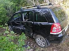 В аварии под Оренбургом пострадали водитель и пассажирка иномарки