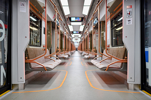 В 2021 году в метро появилось 337 новых вагонов «Москва-2020»