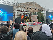 Артисты ансамбля песни и пляски ЦВО выступили с концертом в Киргизии