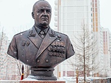 В Подольске открыли памятник-бюст Герою России Игорю Сергуну